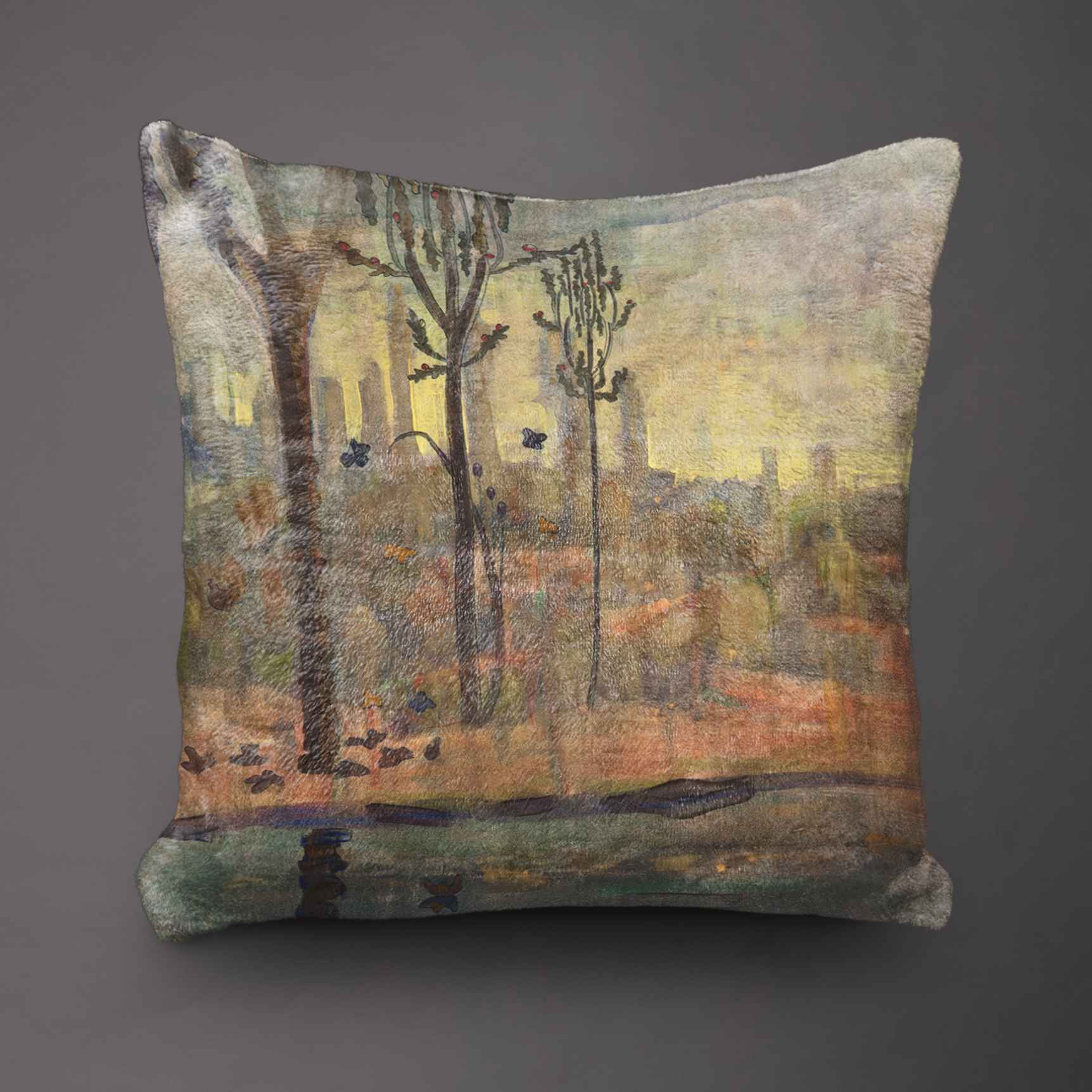 <tc>Blanket M. K. Čiurlionis "Castle fairytale"</tc>