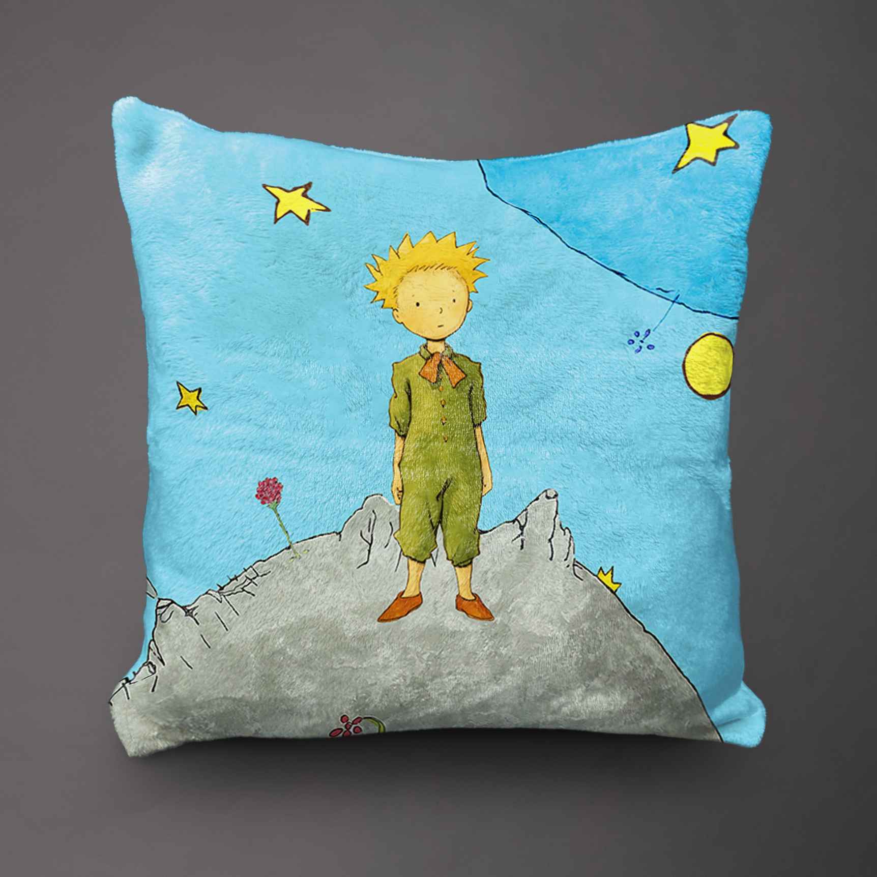 <tc>Blanket Antoine de Saint-Exupéry The Little Prince "Planet"</tc>