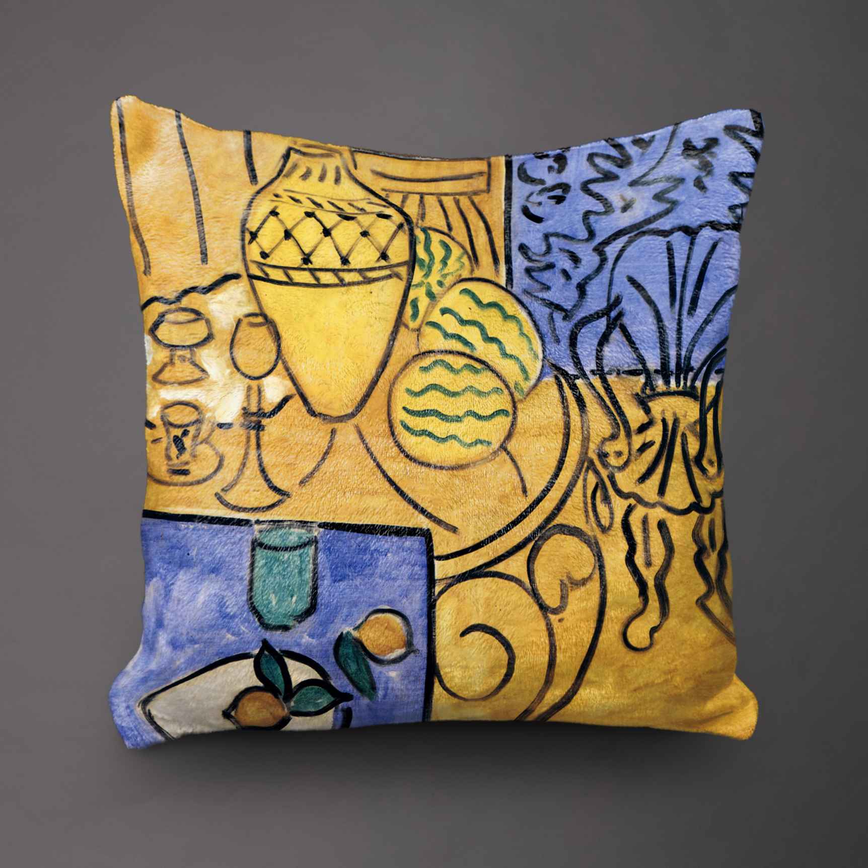 Pledas Henri Matisse „Interior, Yellow & Blue