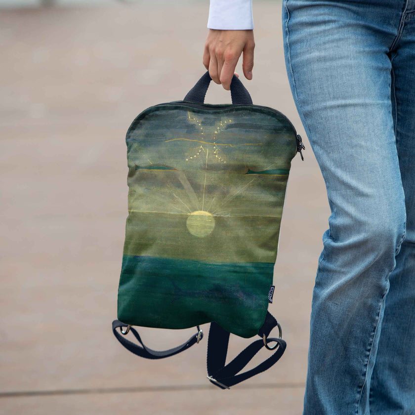 Kuprinė No. 1 M. K. Čiurlionis „Saulė eina Žuvų ženklu