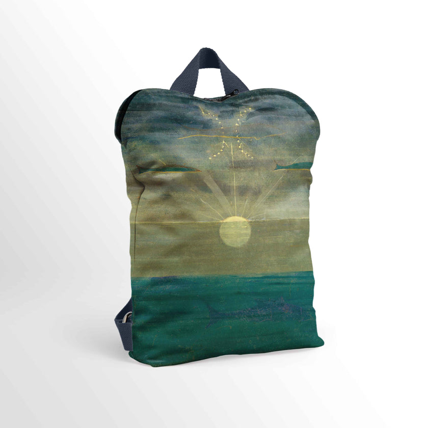 Kuprinė No. 1 M. K. Čiurlionis „Saulė eina Žuvų ženklu