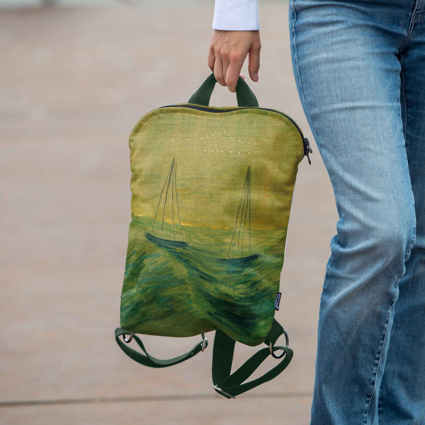 Kuprinė No. 1 M. K. Čiurlionis „Saulė eina Svarstyklių ženklu