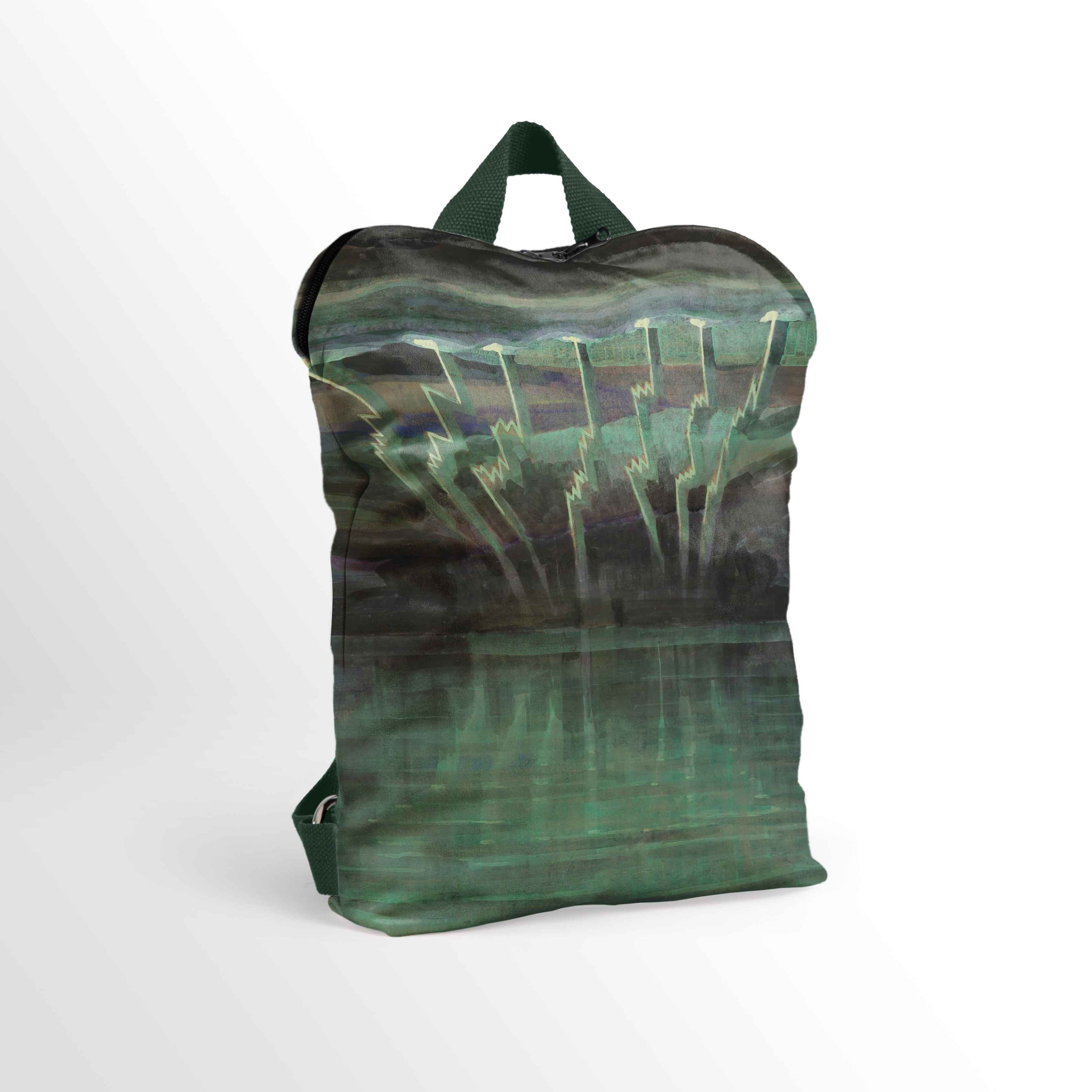 Kuprinė No. 1 M. K. Čiurlionis „Žaibai