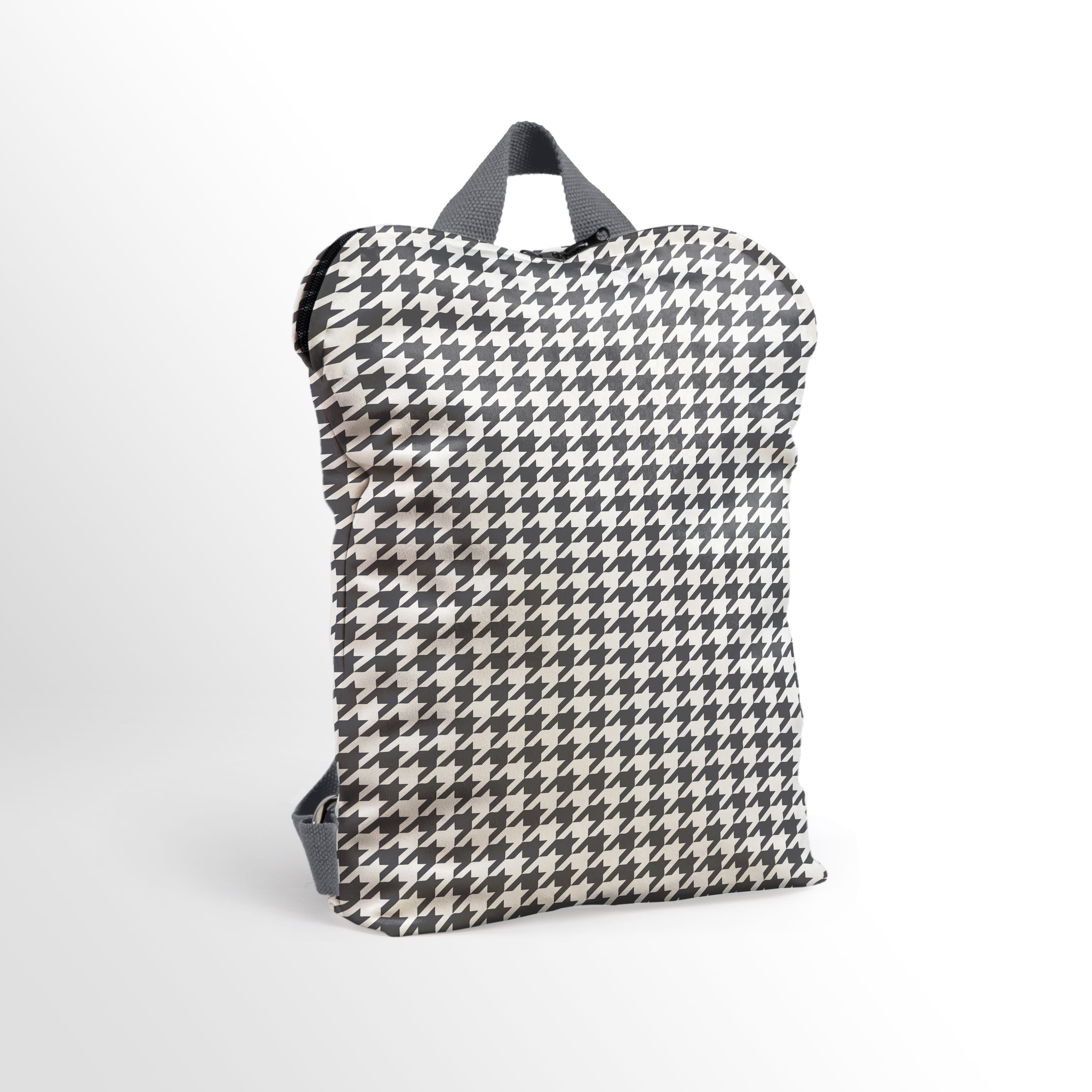 <tc>Backpack Classy „Pied-de-Poule"</tc>