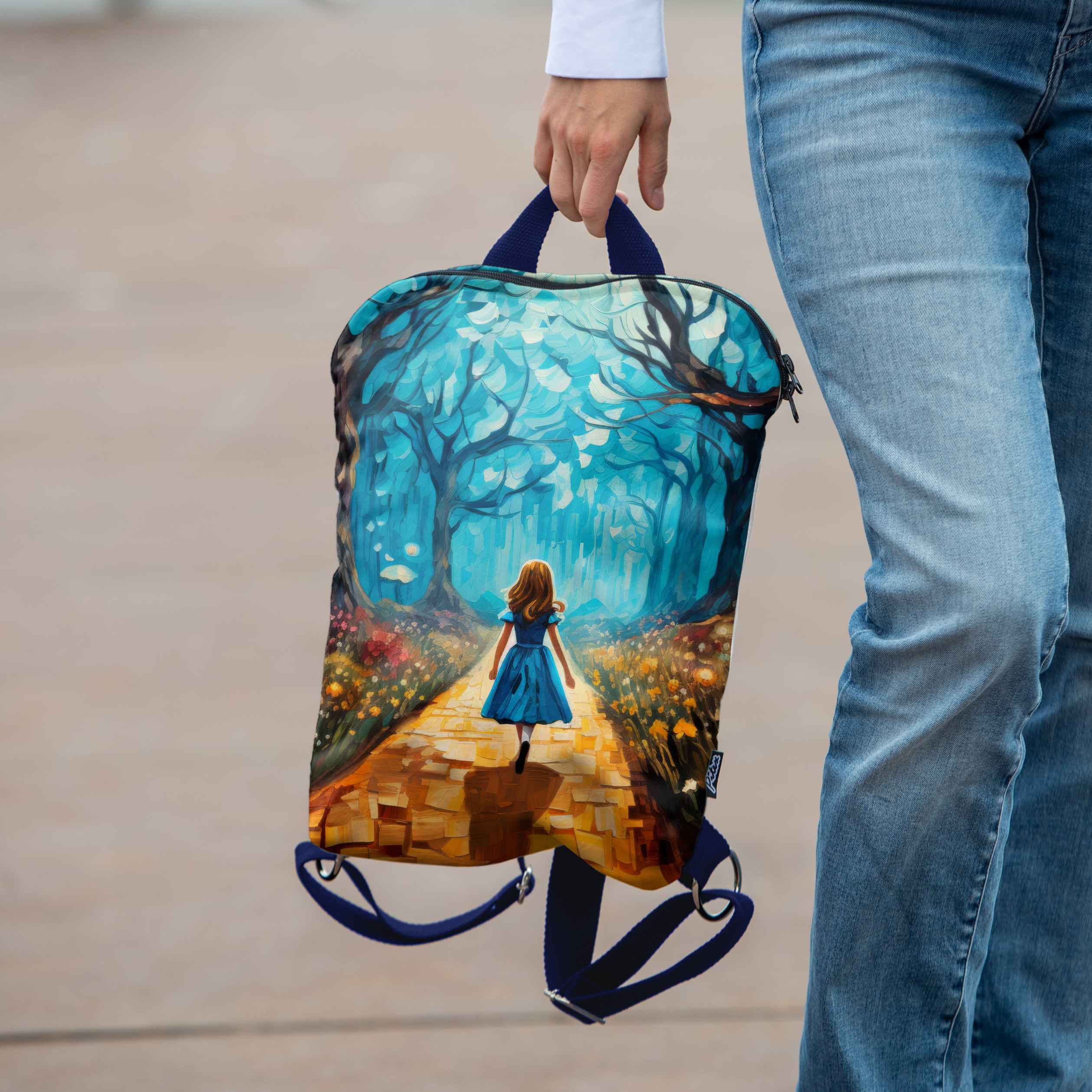 <tc>Backpack Imagine "Alice's Journey"</tc>