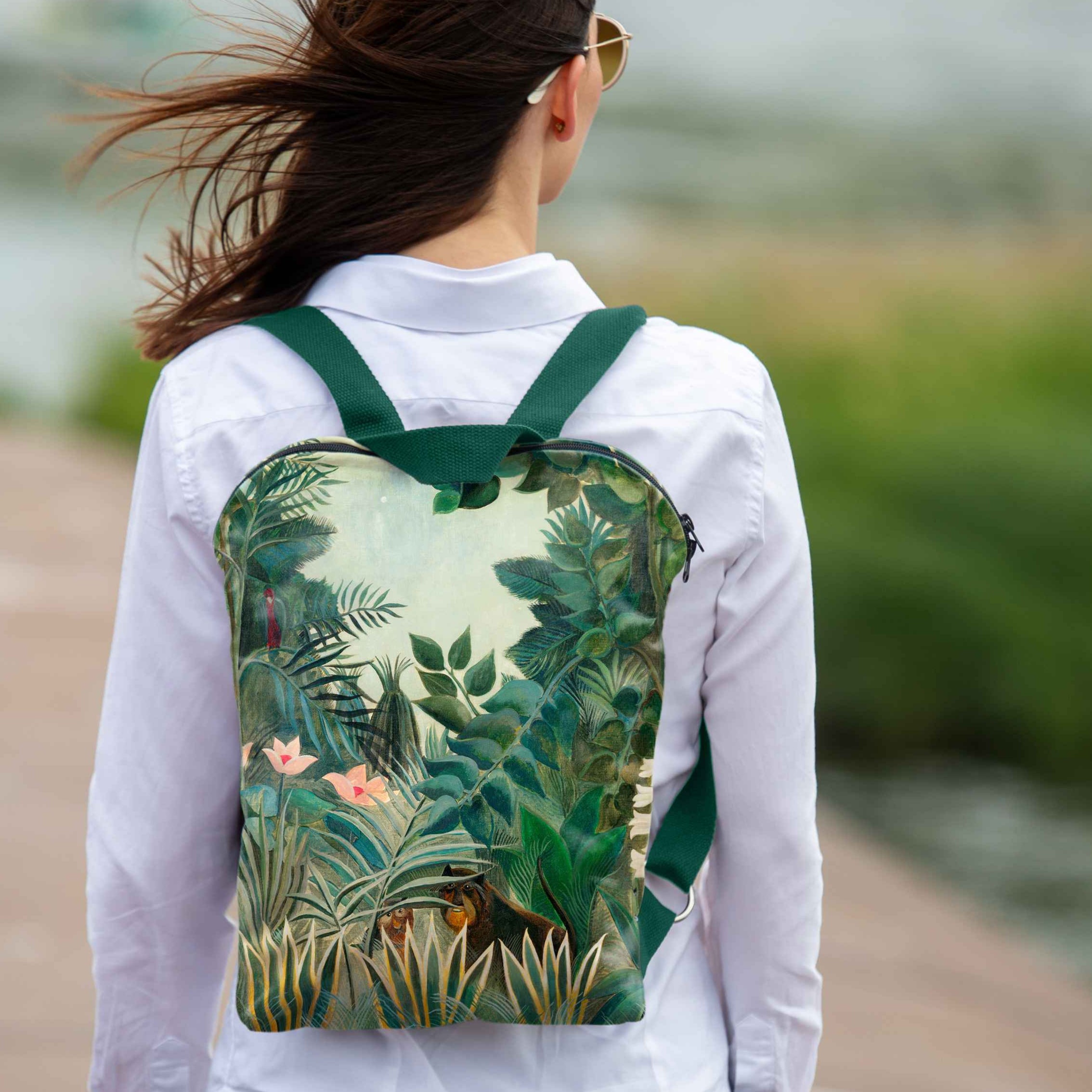 Backpack Henri Rousseau "The Equatorial Jungle"