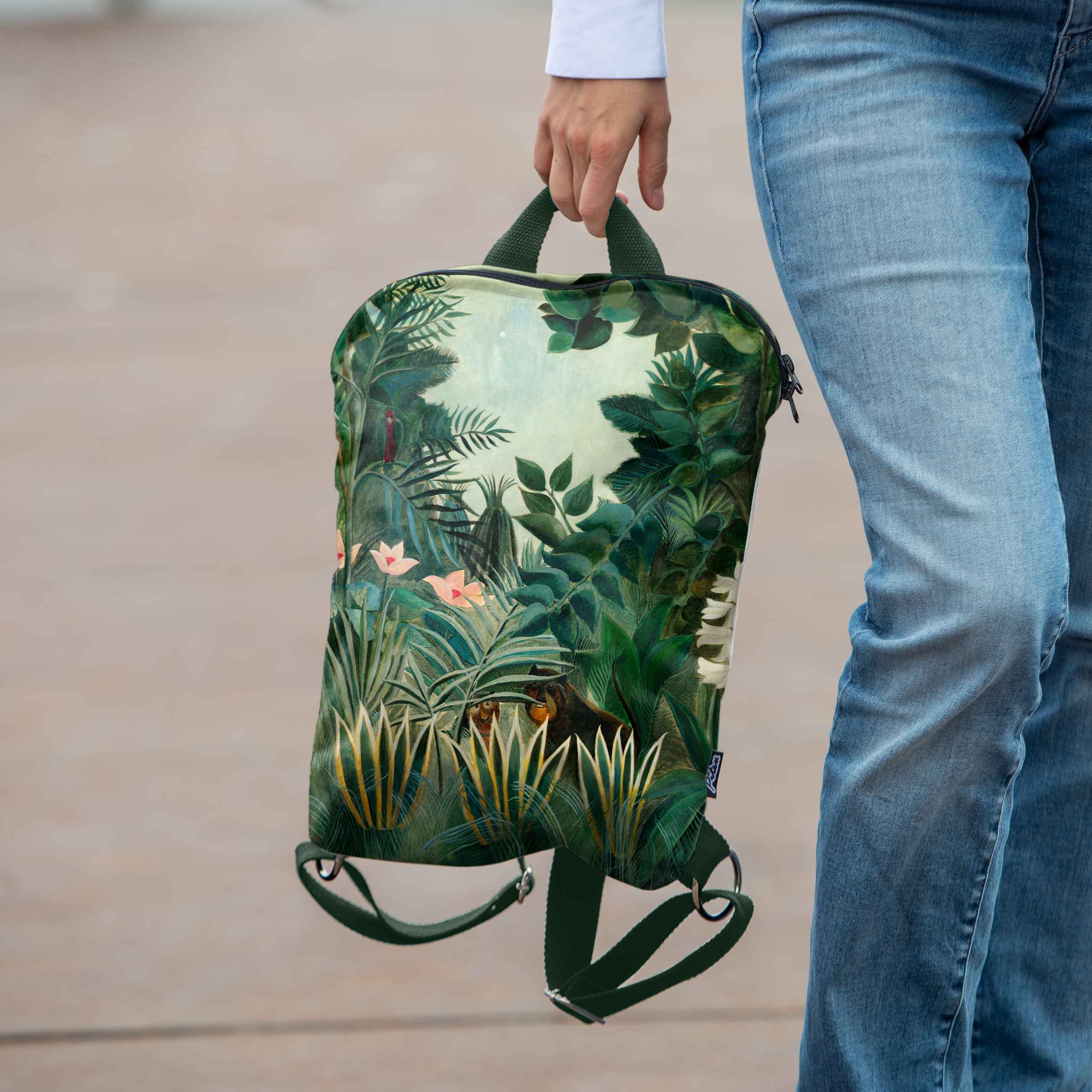 Backpack Henri Rousseau "The Equatorial Jungle"