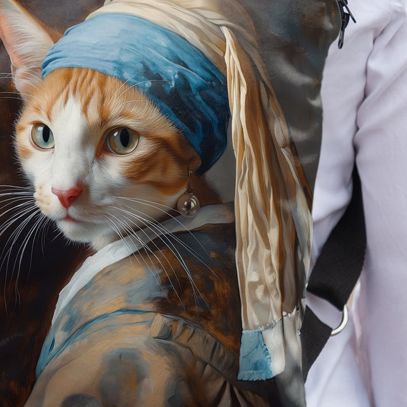 Kuprinė No. 1 Imagine „Katė su perlo auskaru