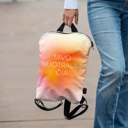 Backpack No. 1 with your photo