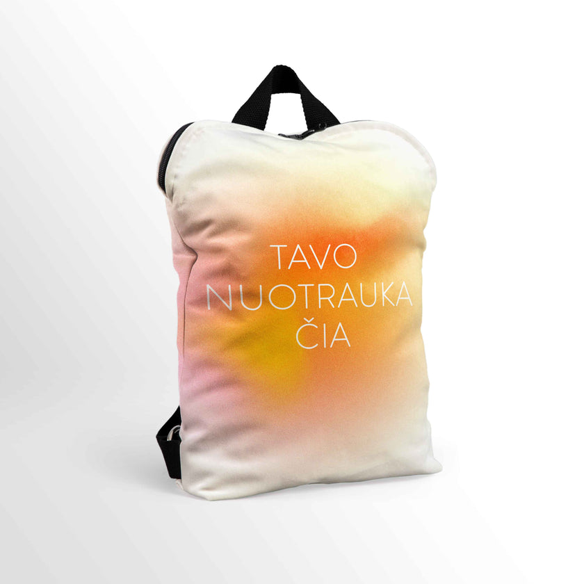 Kuprinė No. 1 su jūsų nuotrauka