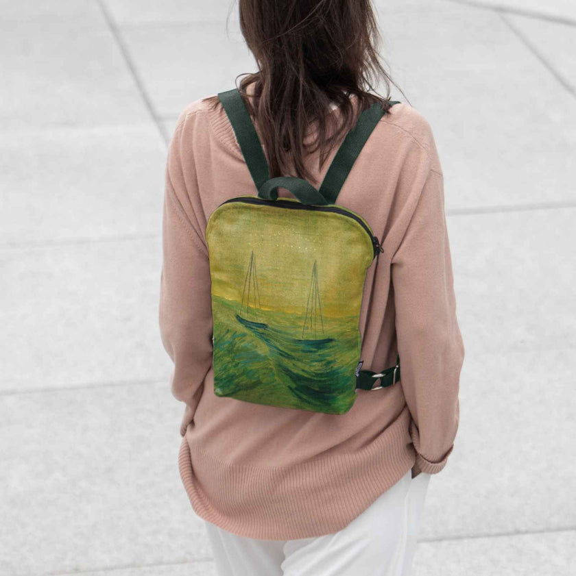 Kuprinė No. 1 M. K. Čiurlionis „Saulė eina Svarstyklių ženklu