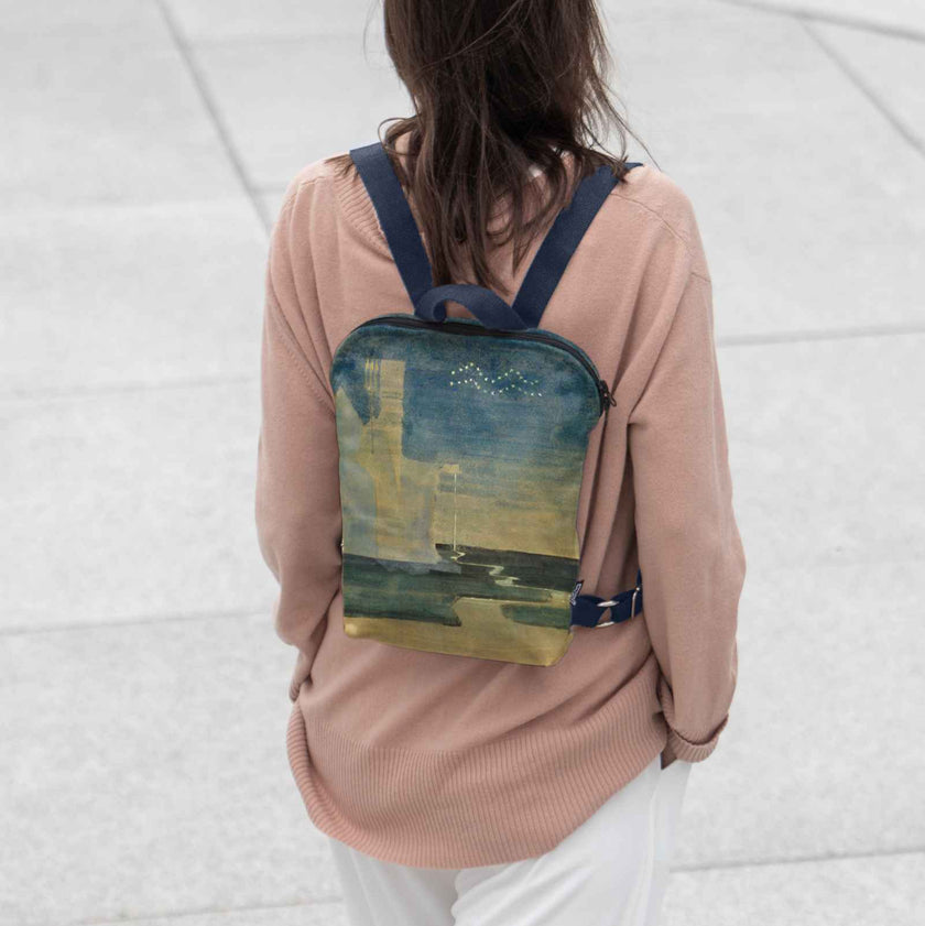 Kuprinė No. 1 M. K. Čiurlionis „Saulė eina Vandenio ženklu