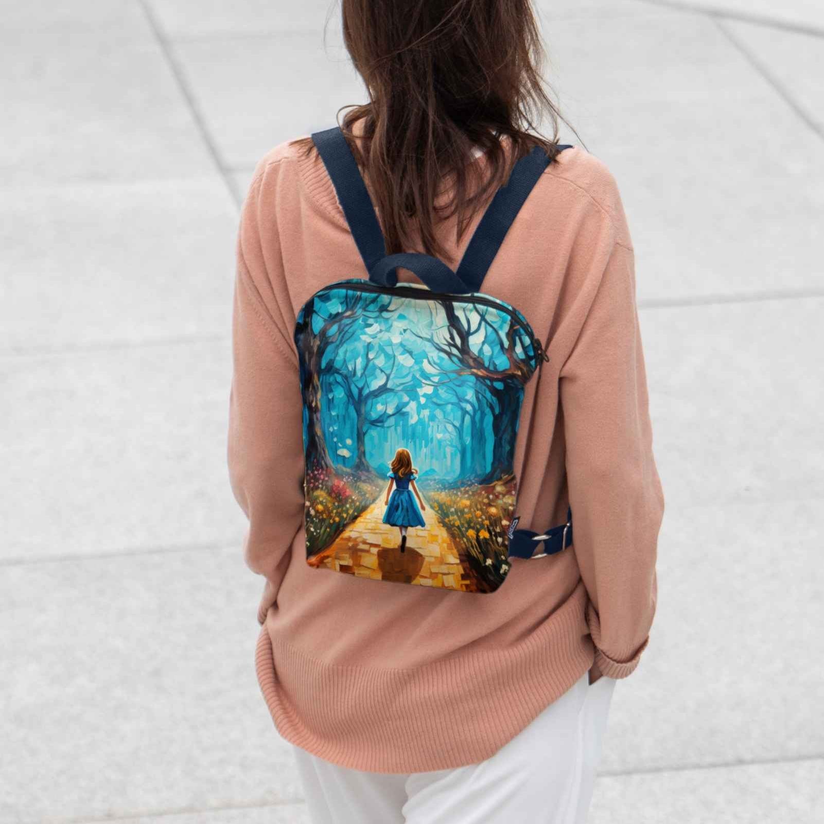 <tc>Backpack Imagine "Alice's Journey"</tc>