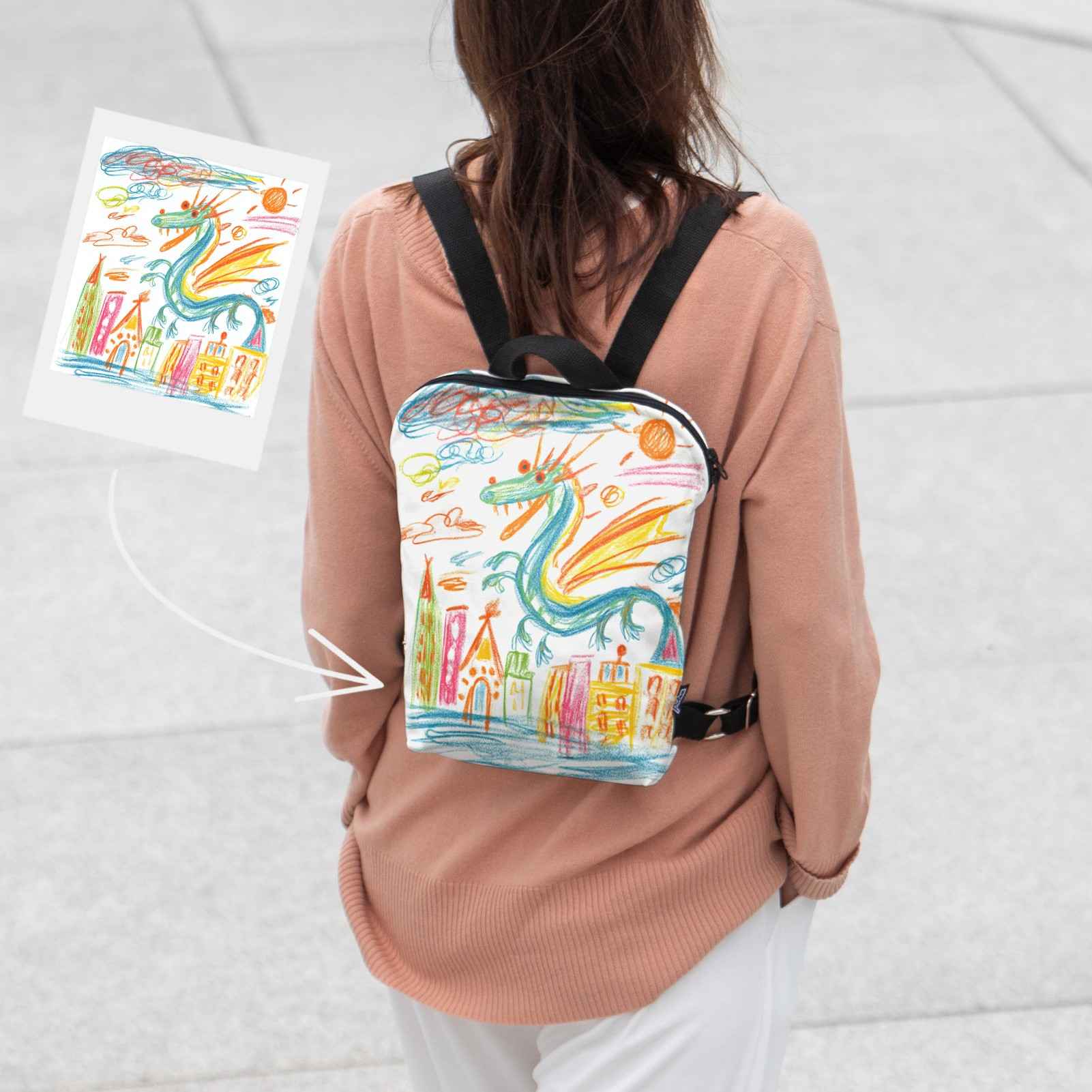 Kuprinė No. 1 su jūsų nuotrauka