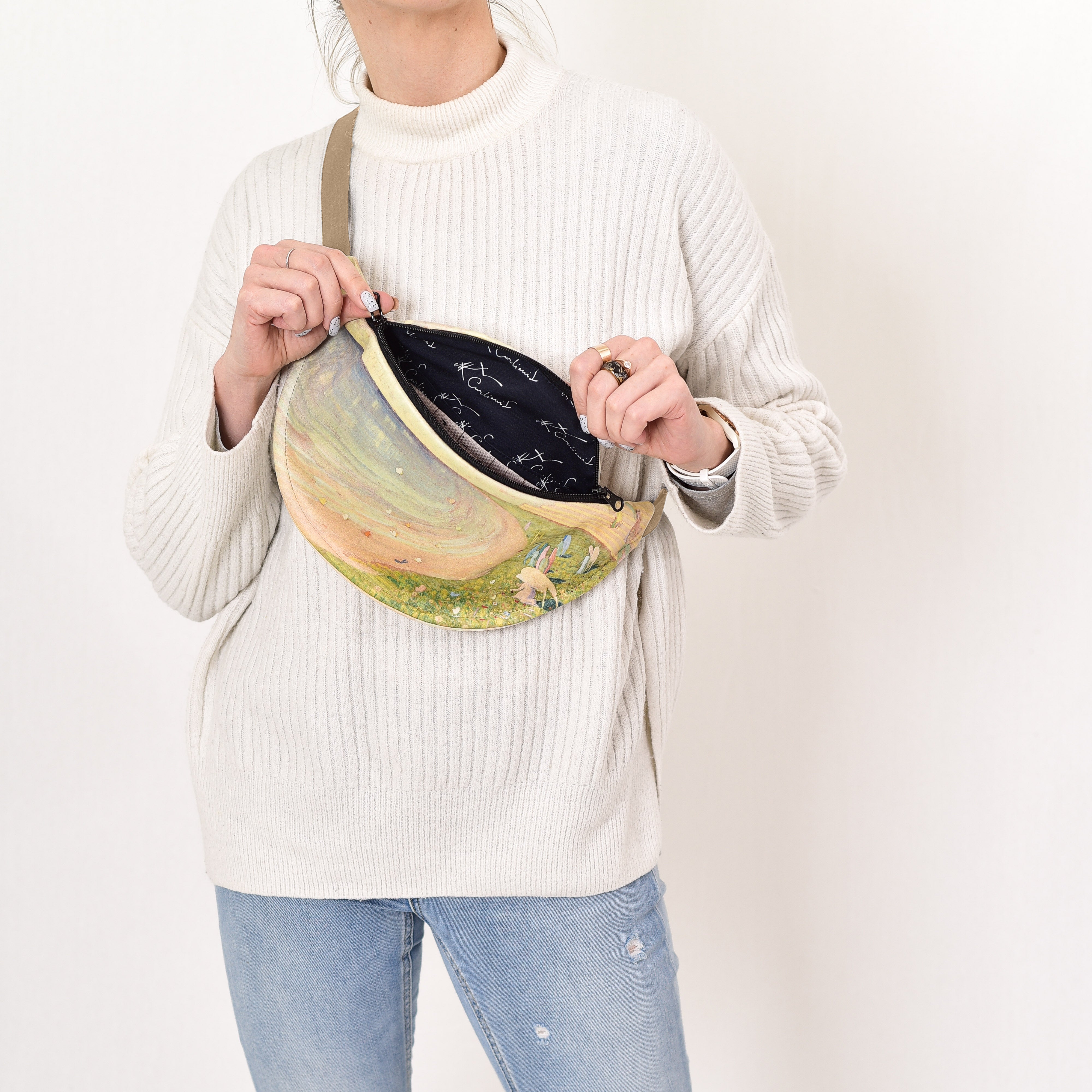 Waist bag Čiurlionis "Angelai"