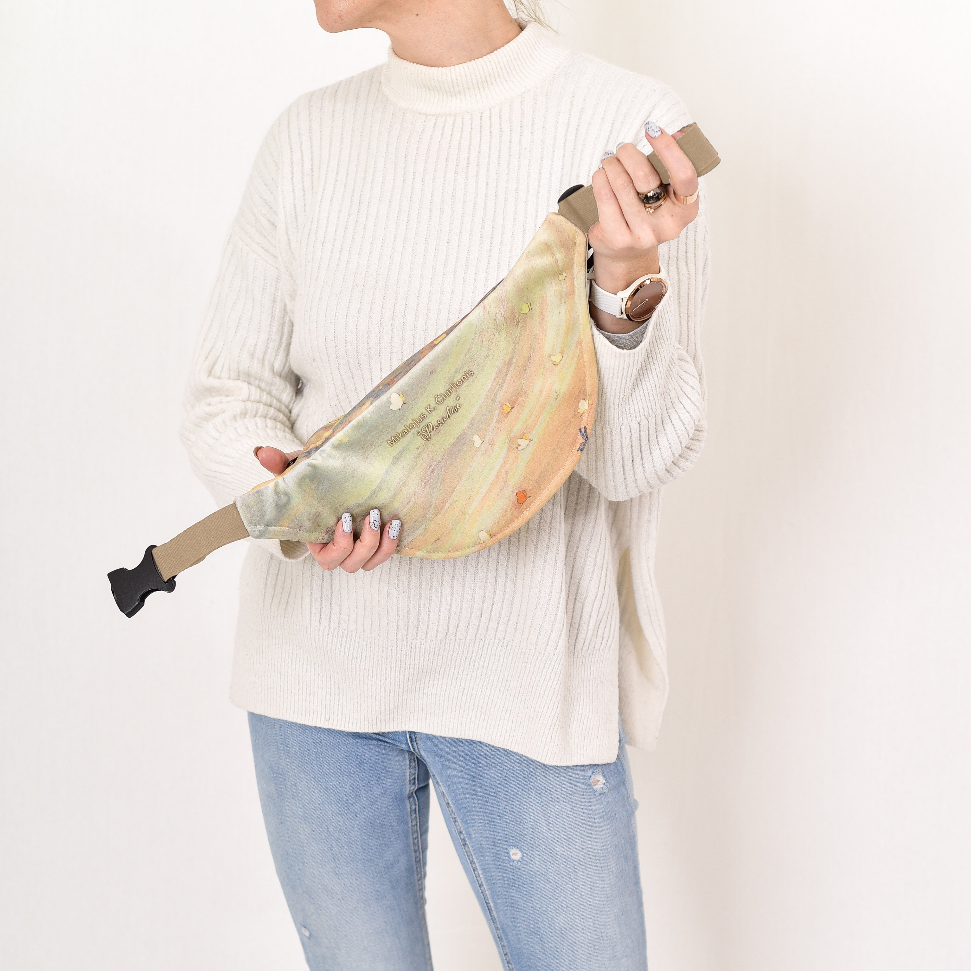Waist bag Čiurlionis "Angelai"
