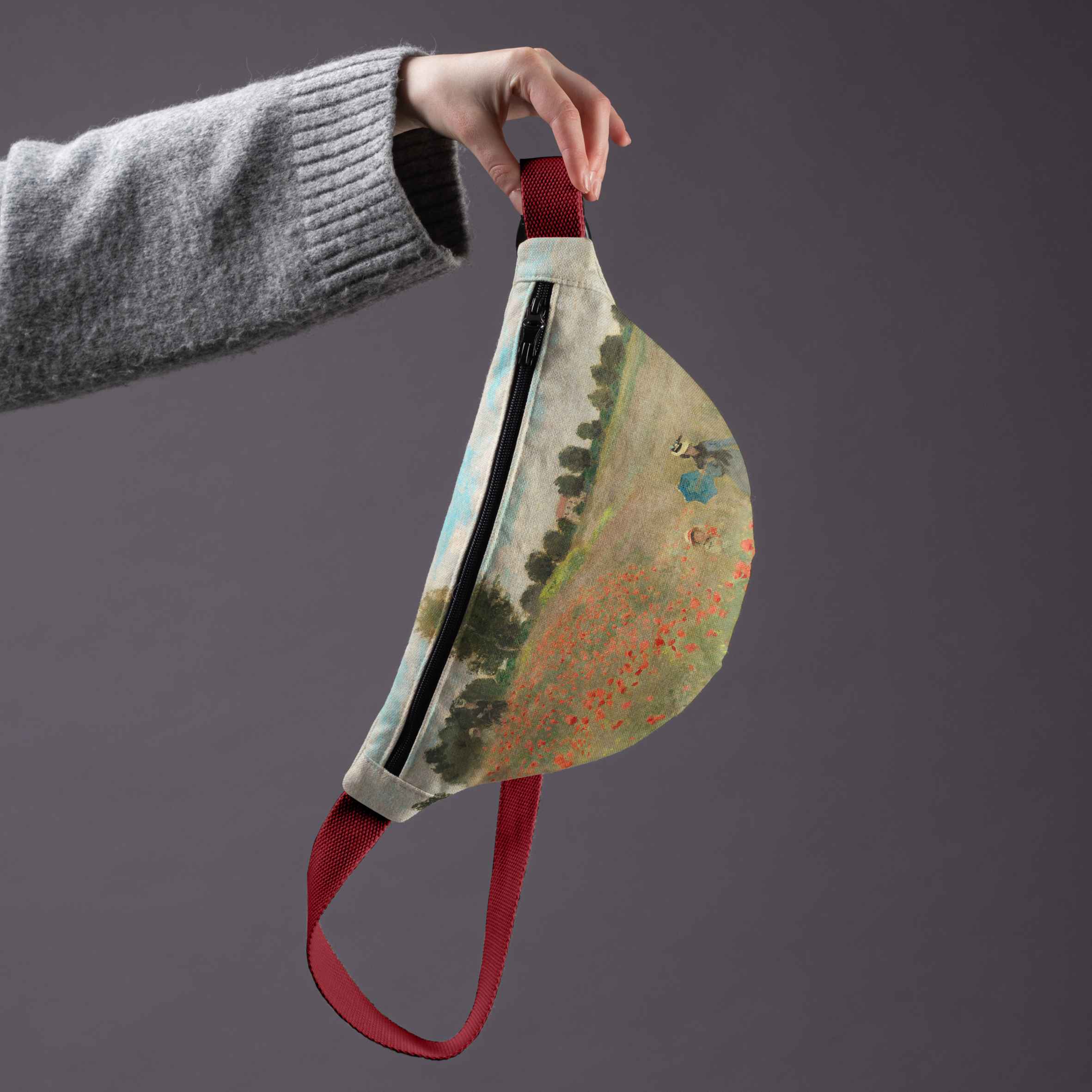 Juosmens rankinė No. 2 Claude Monet „Poppy Field