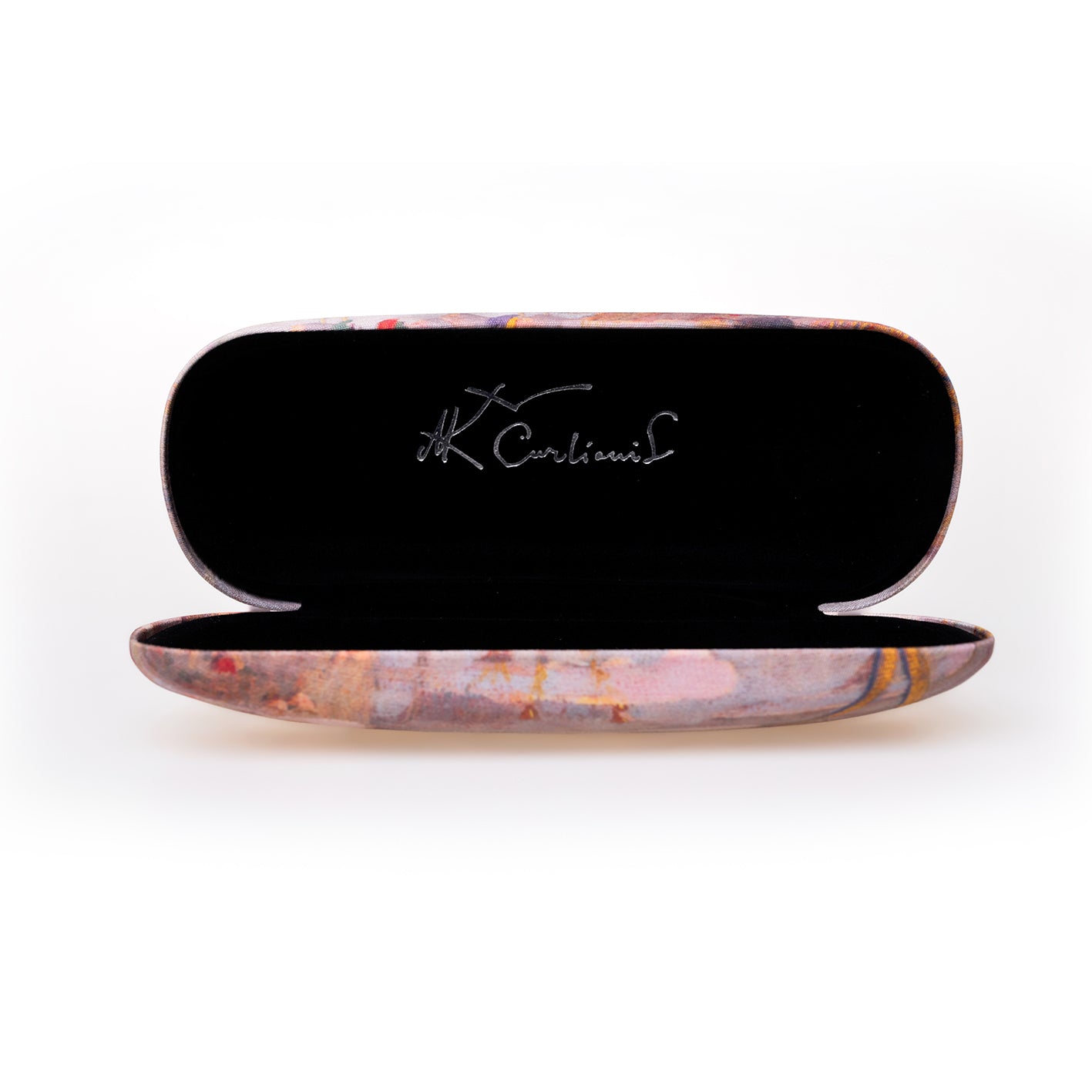 <tc>Glasses case M. K. Čiurlionis "Angel prelude"</tc>