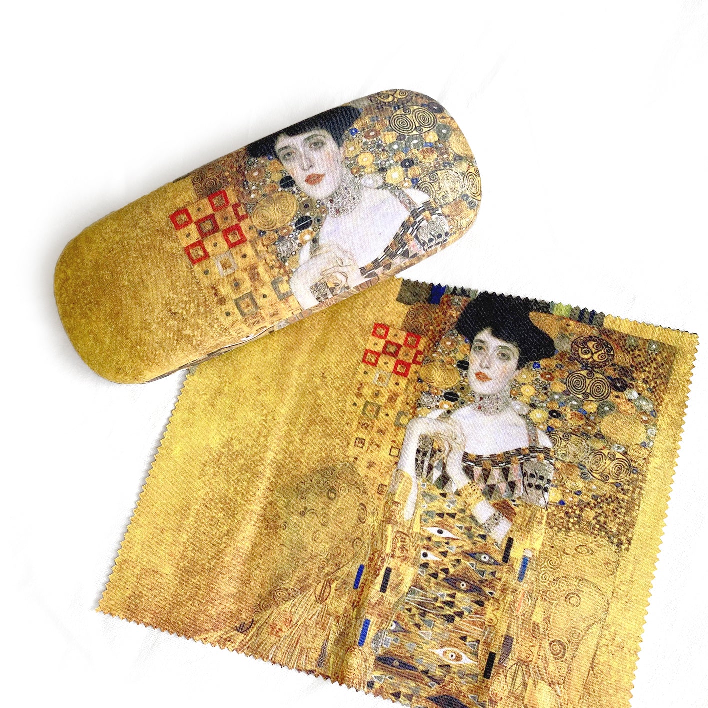 Akinių dėklas Gustav Klimt "Adele"