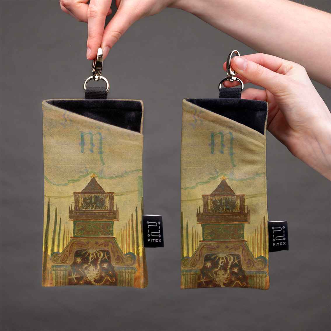 Akinių dėklas M. K. Čiurlionis 