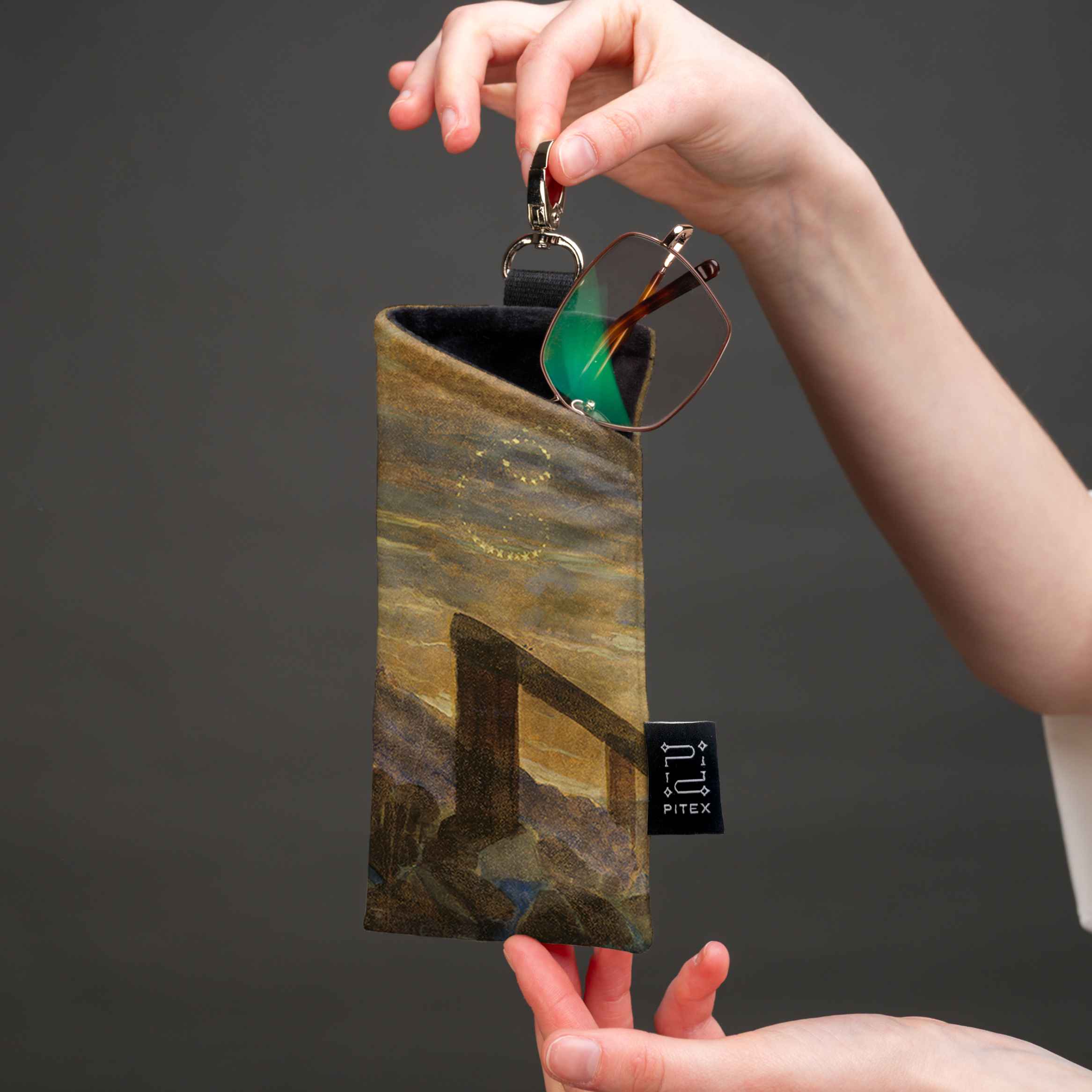 Akinių dėklas M. K. Čiurlionis 