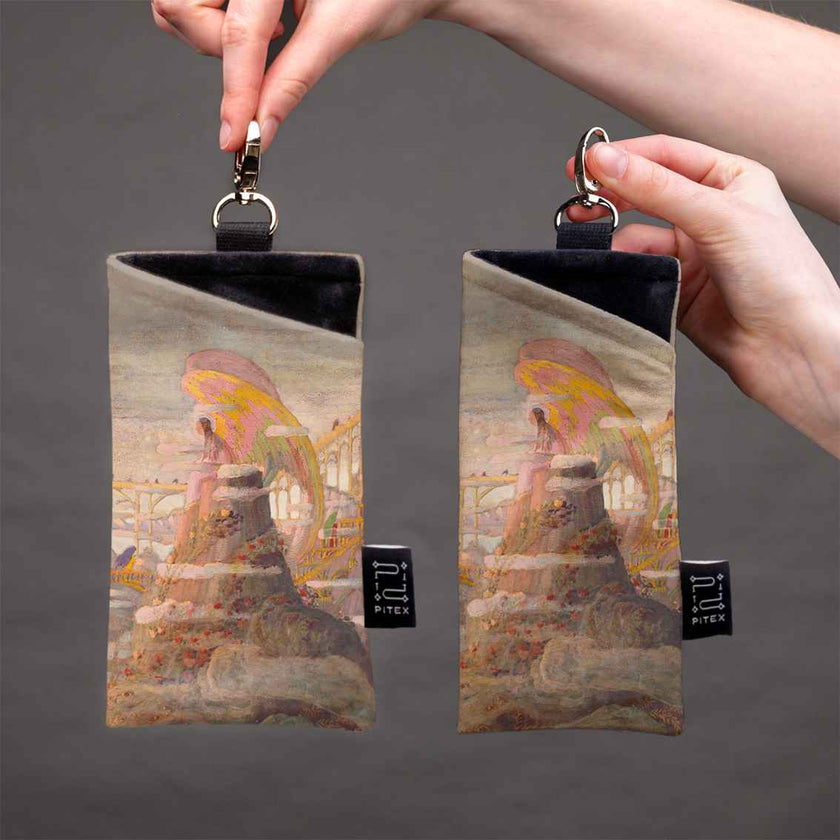 Akinių dėklas M. K. Čiurlionis „Angelo preliudas