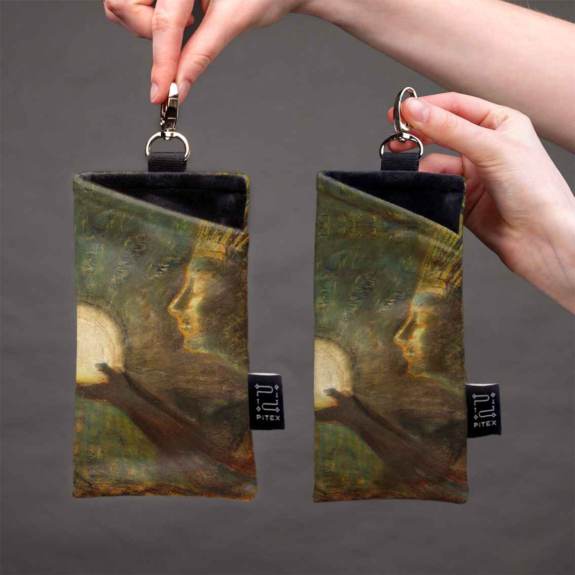 Akinių dėklas M. K. Čiurlionis 