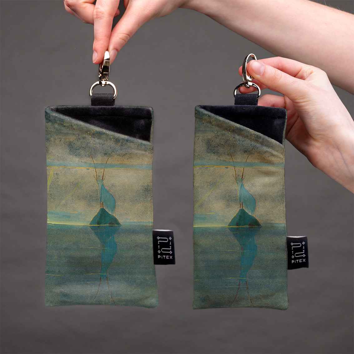 Akinių dėklas M. K. Čiurlionis 