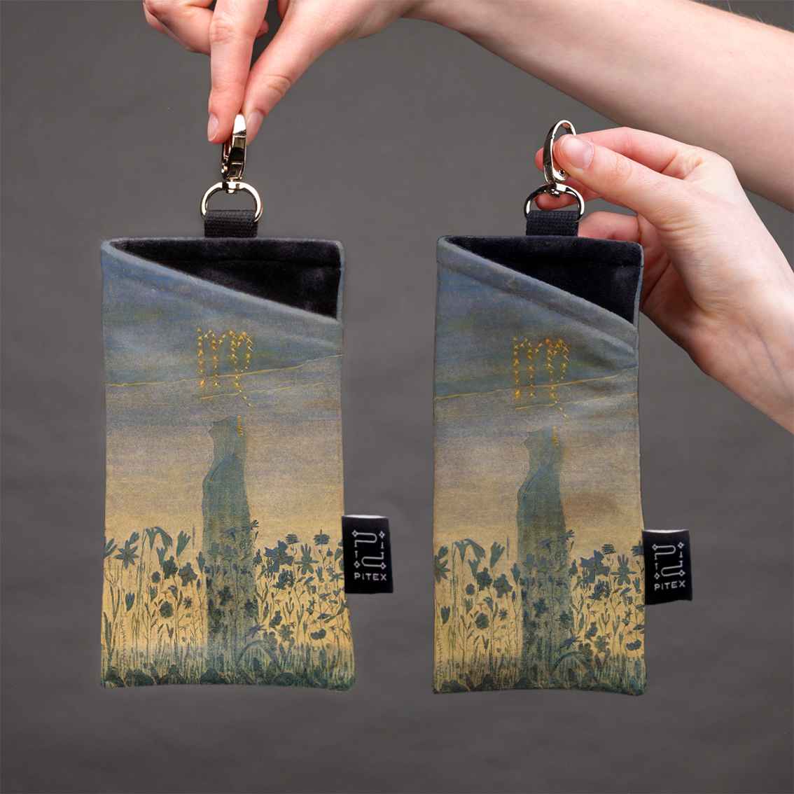 Akinių dėklas M. K. Čiurlionis 