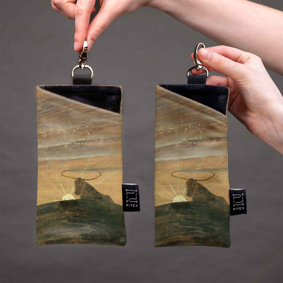 Akinių dėklas M. K. Čiurlionis 