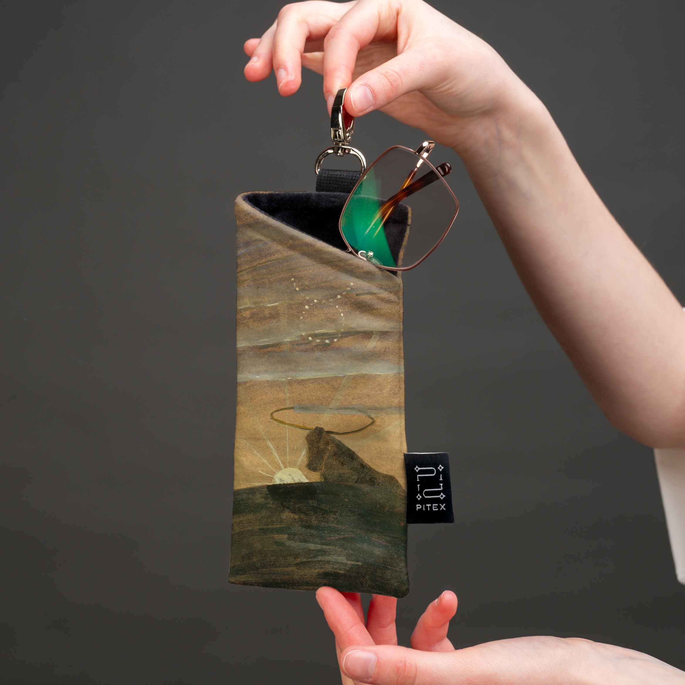 Akinių dėklas M. K. Čiurlionis 