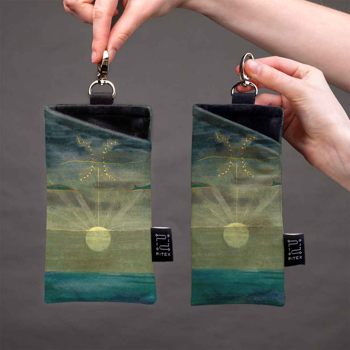 Akinių dėklas M. K. Čiurlionis 