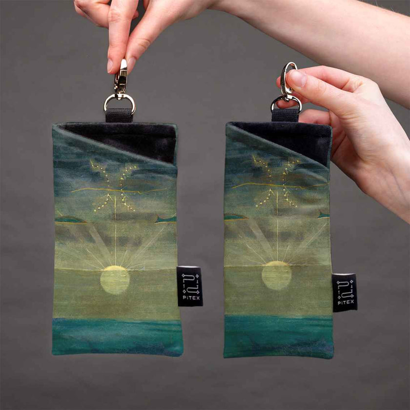 Akinių dėklas M. K. Čiurlionis 