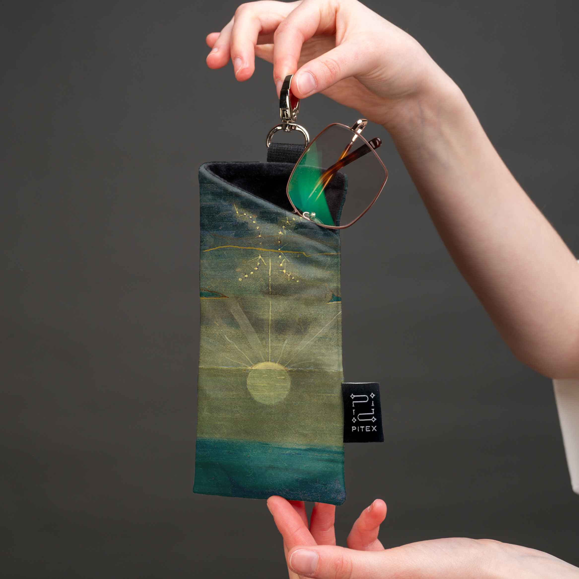 Akinių dėklas M. K. Čiurlionis 