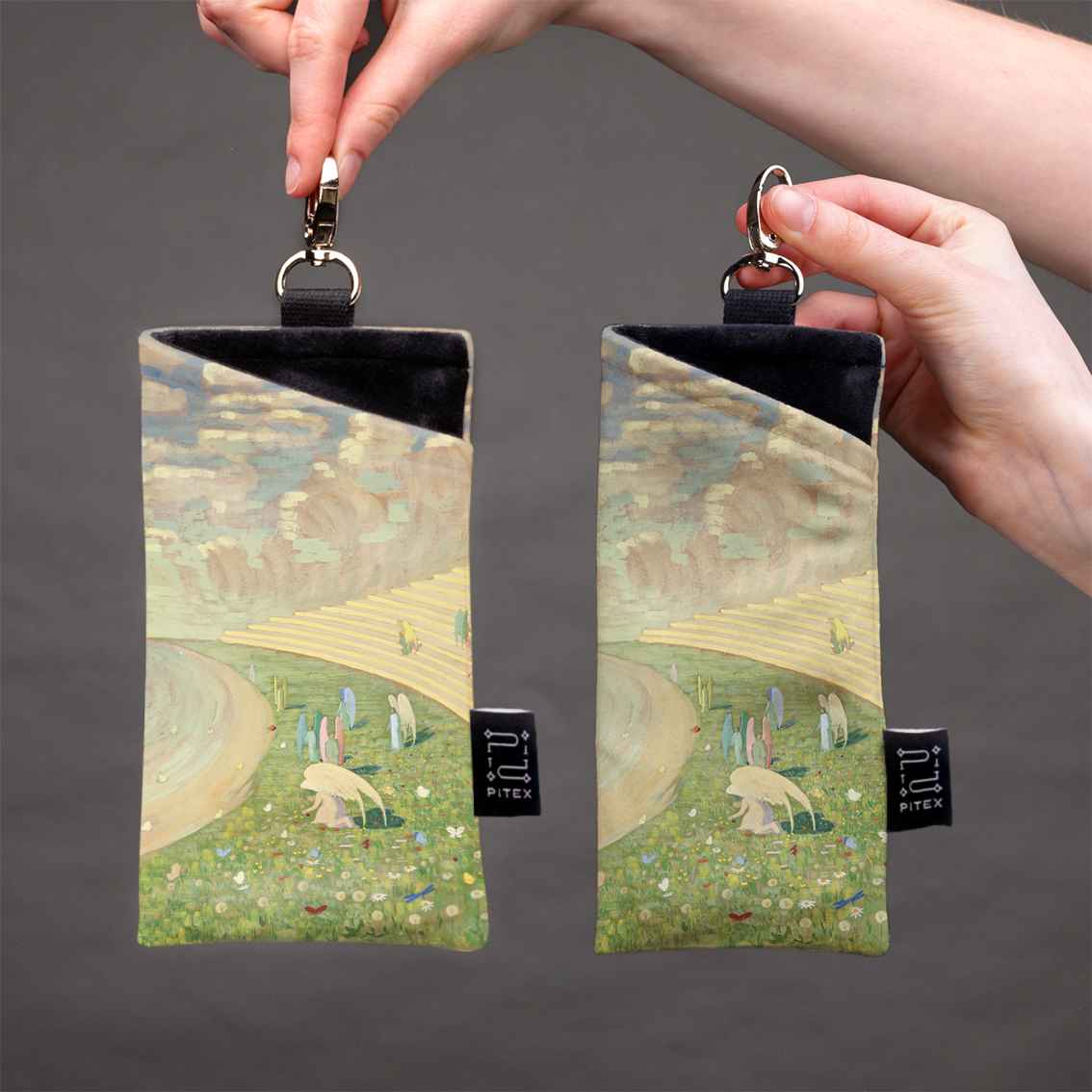 Glasses case M. K. Čiurlionis "Angels"