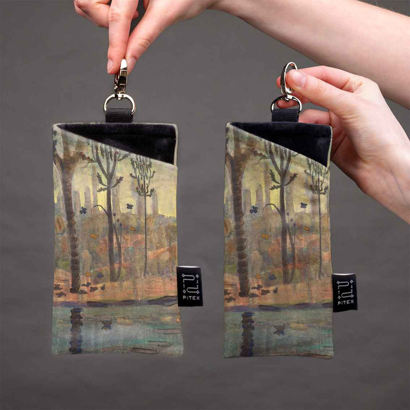 Akinių dėklas M. K. Čiurlionis 