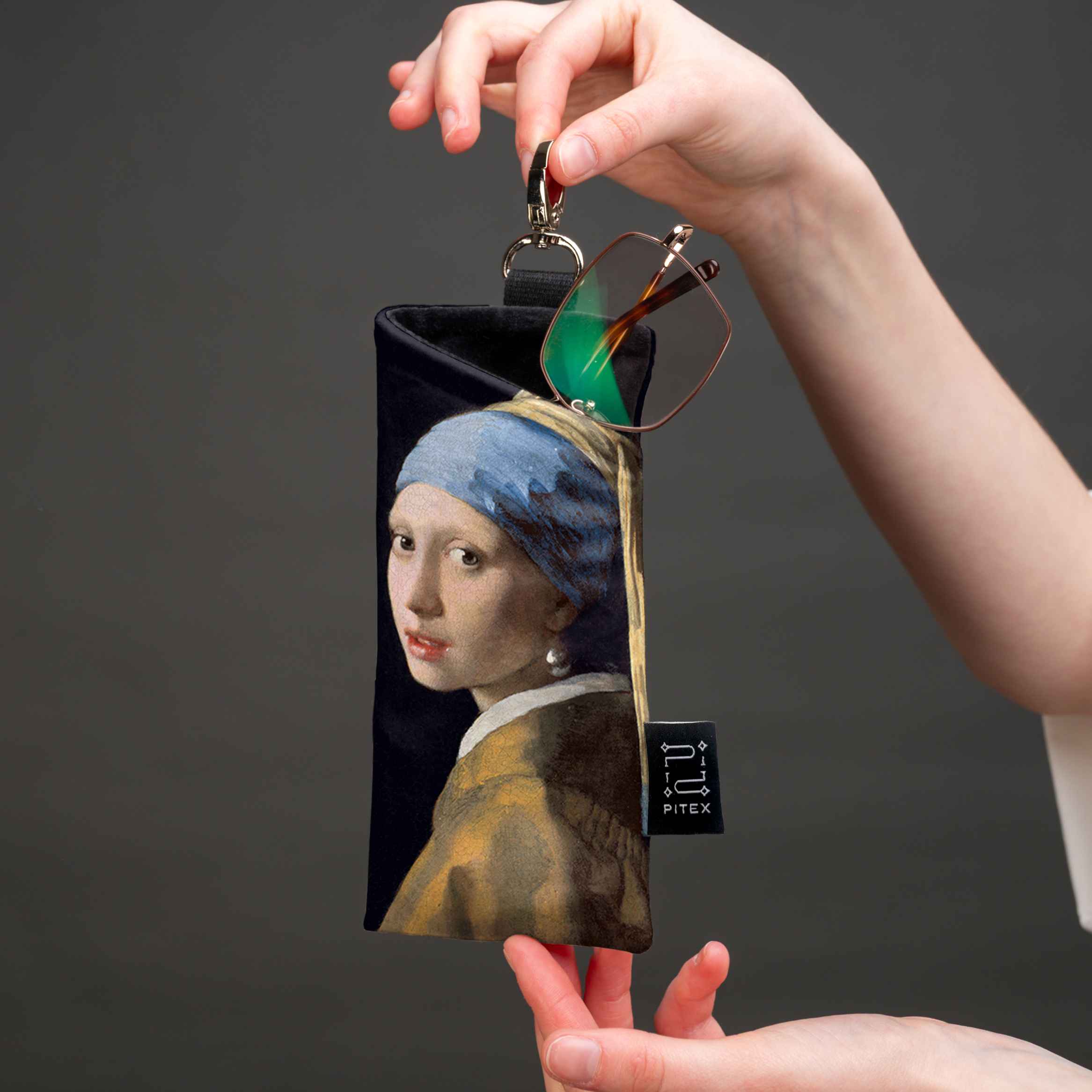 Akinių dėklas Johannes Vermeer „Girl with a pearl Earring"