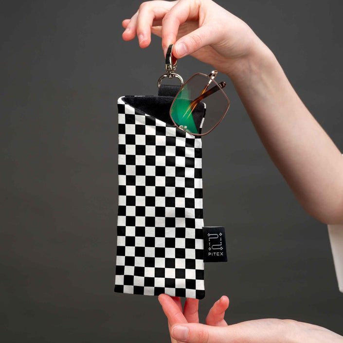 Glasses case Classy „Checkerboard