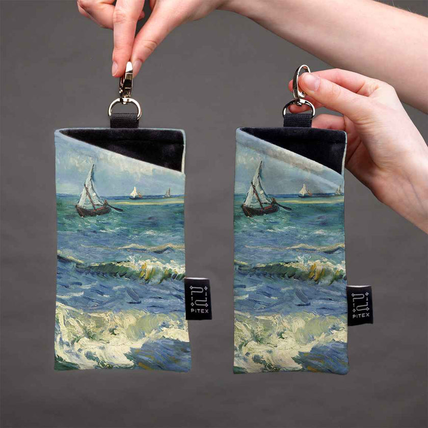 Akinių dėklas Vincent van Gogh „The Sea at Les Saintes-Maries-de-la-Mer