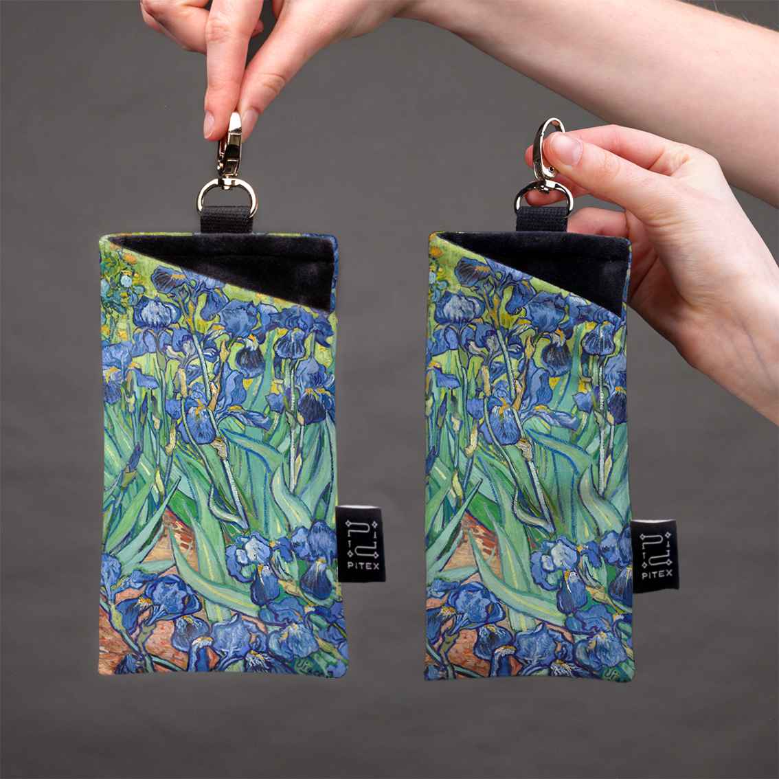 Glasses case Vincent van Gogh "Irises"