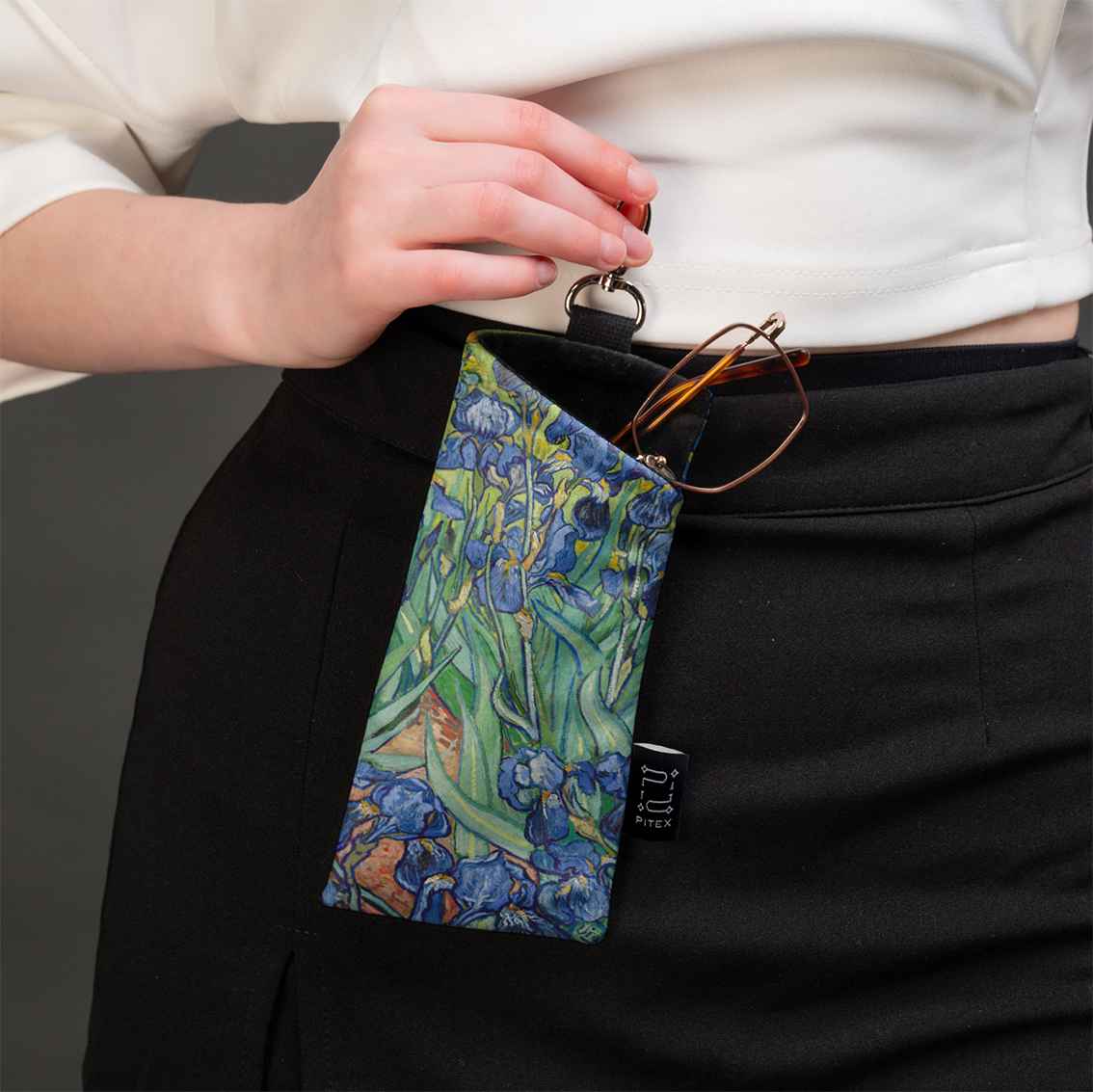 Glasses case Vincent van Gogh "Irises"