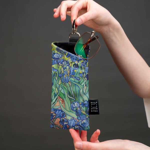 Glasses case Vincent van Gogh "Irises"