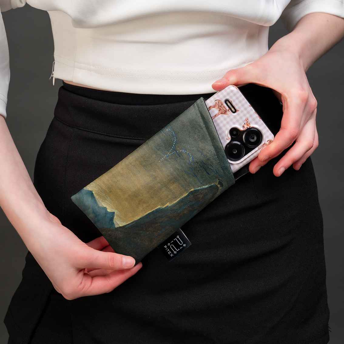 Akinių dėklas M. K. Čiurlionis 