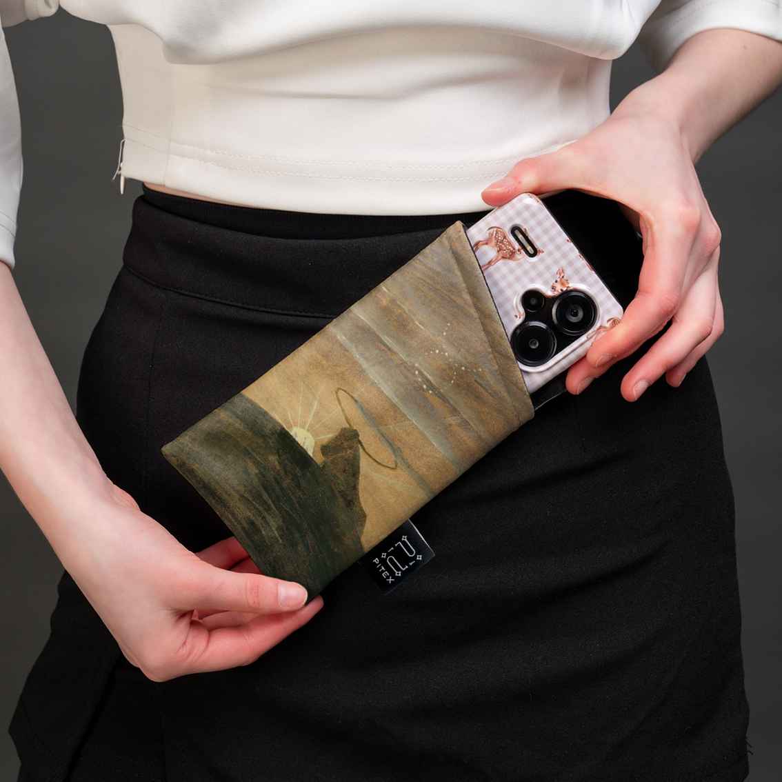 Akinių dėklas M. K. Čiurlionis 