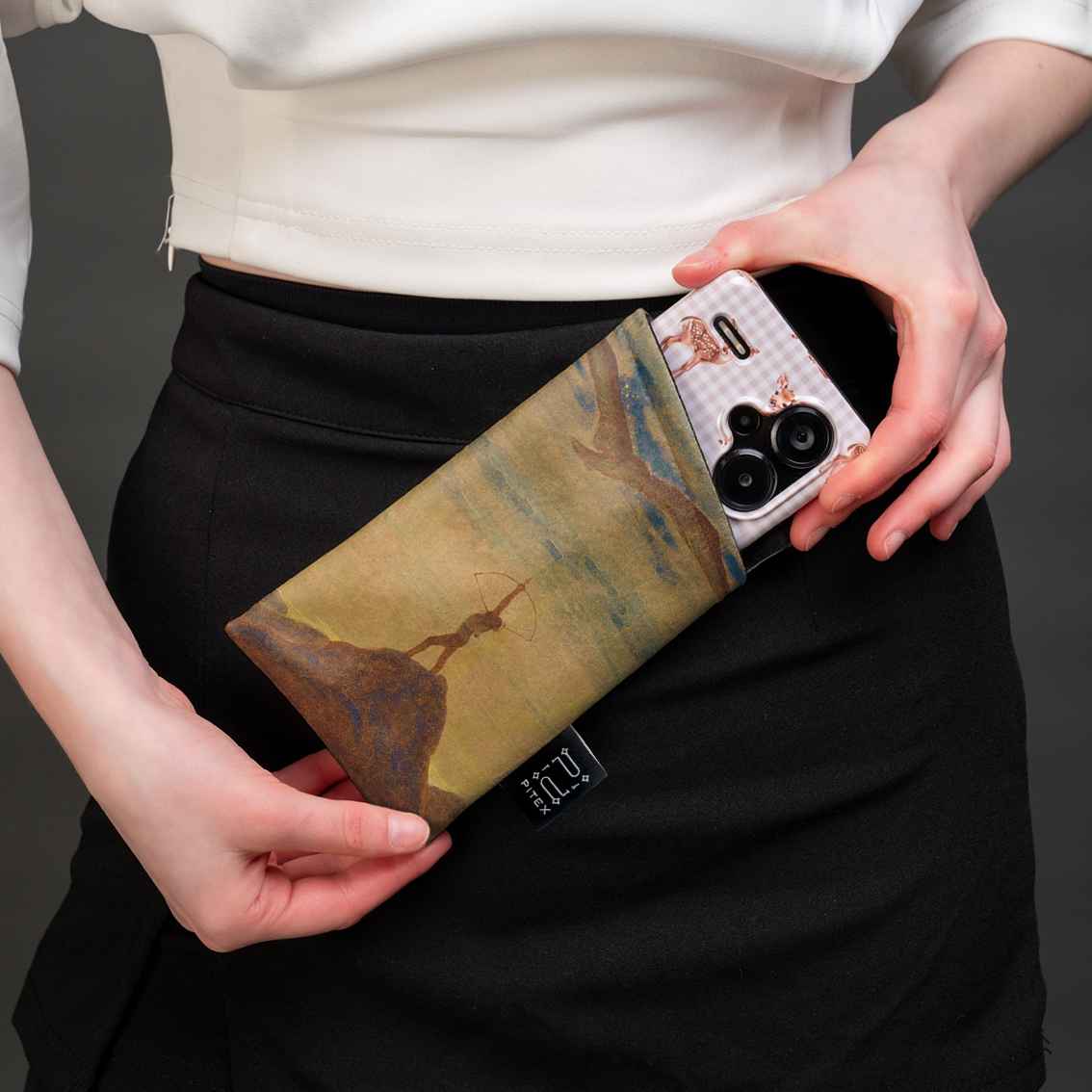 Akinių dėklas M. K. Čiurlionis 