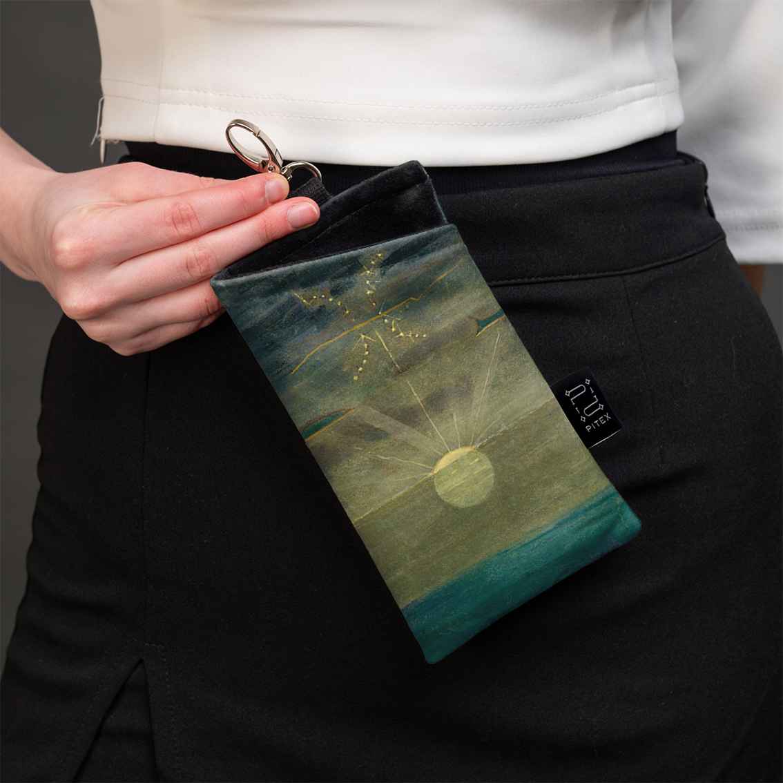 Akinių dėklas M. K. Čiurlionis 