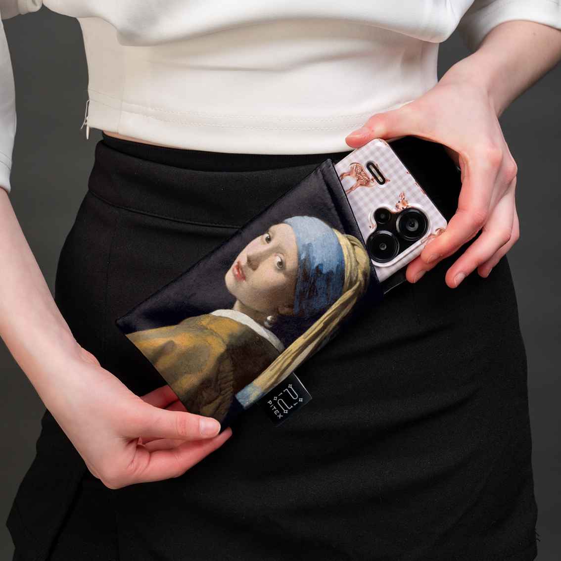 Akinių dėklas Johannes Vermeer „Girl with a pearl Earring"