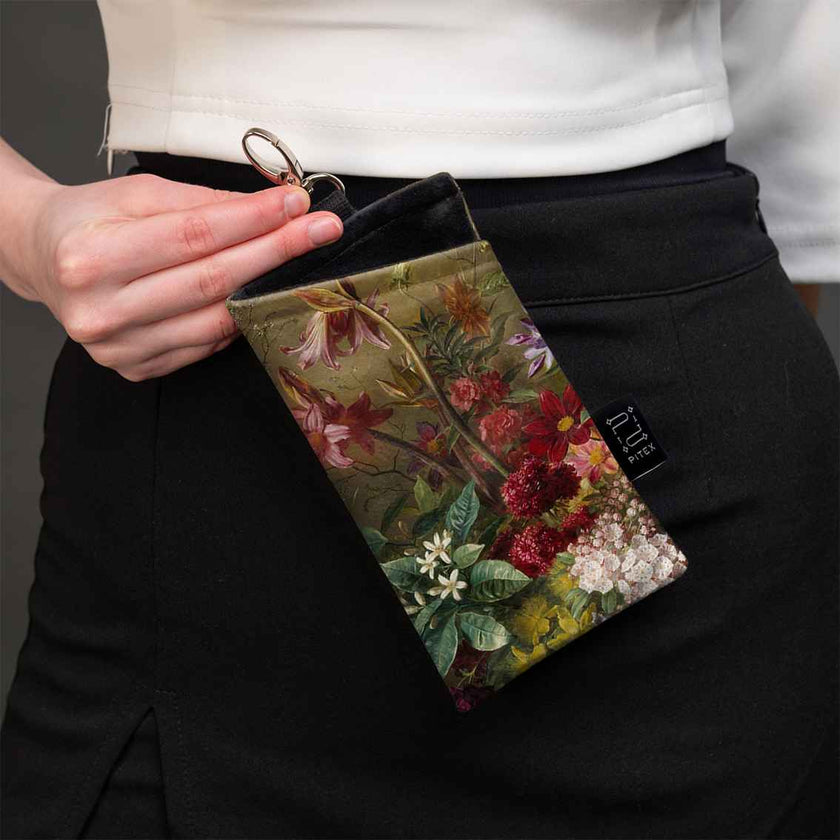 Akinių dėklas Gregorius van Os „Still Life with Flowers in a Greek Vase