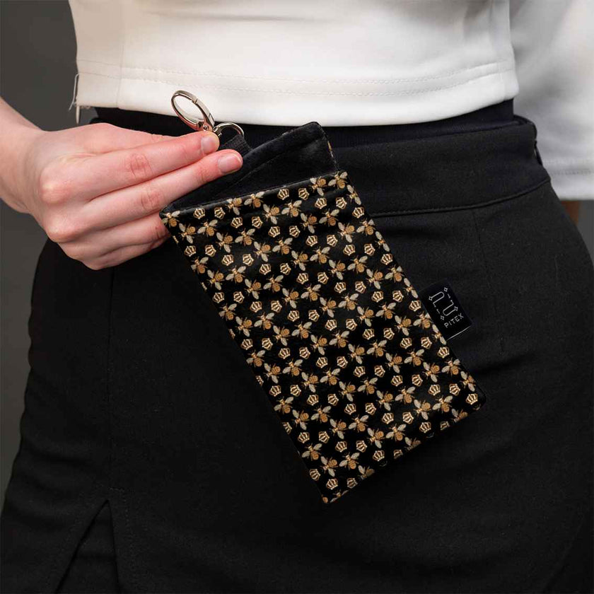 Akinių dėklas „Bitės