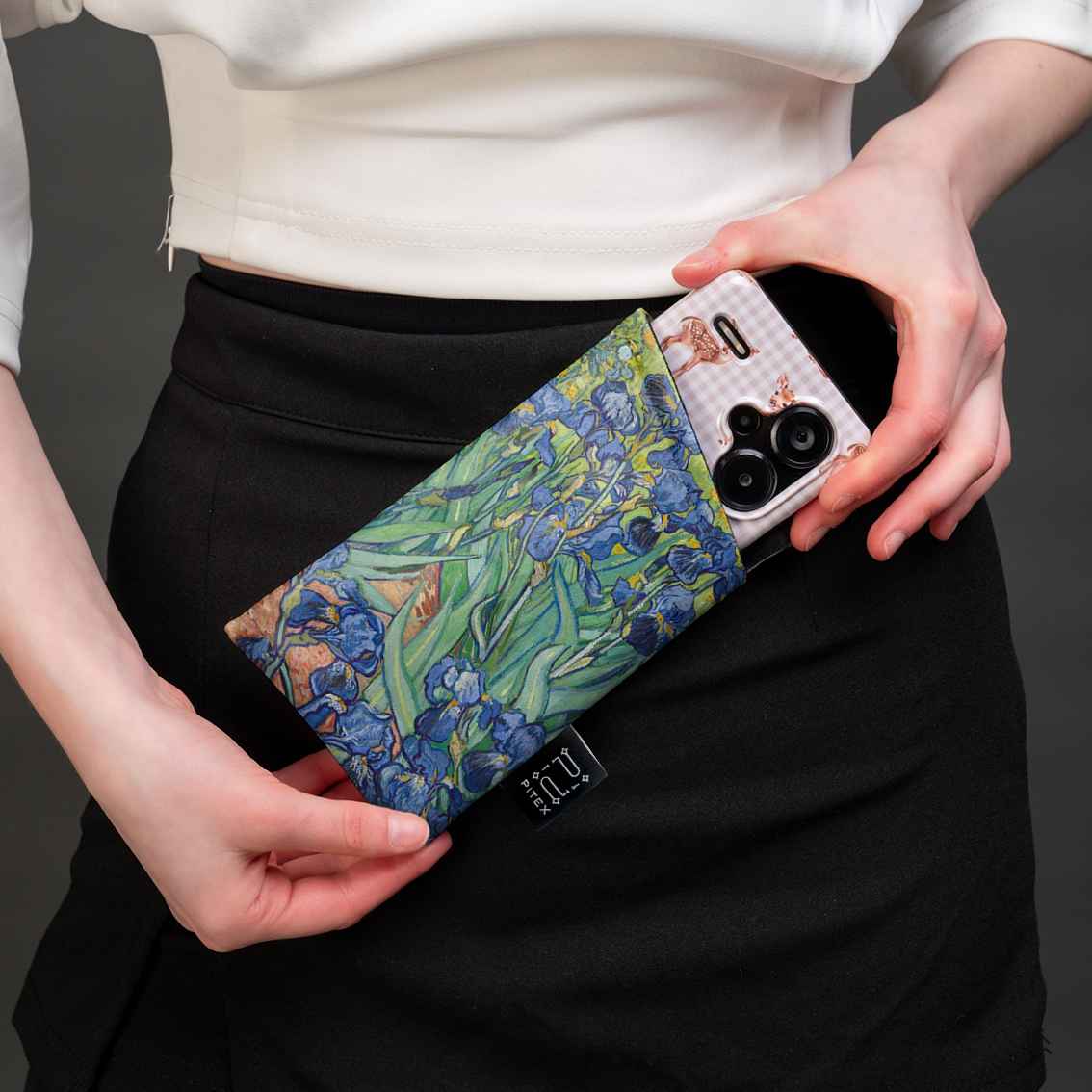 Glasses case Vincent van Gogh "Irises"
